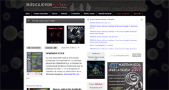 Desktop Screenshot of musicajovenburgos.com